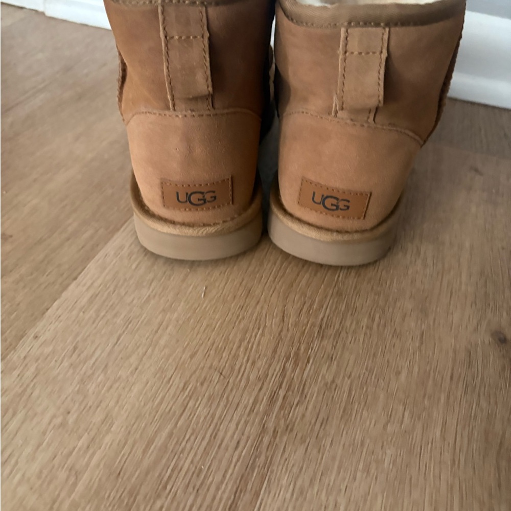 UGG Chestnut Sheepskin Ankle Boots